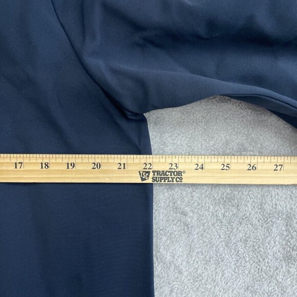 NEW 32 Degrees Men's Size M Full-Zip Jacket Polyester Navy Blue Windbreaker - Picture 8 of 9